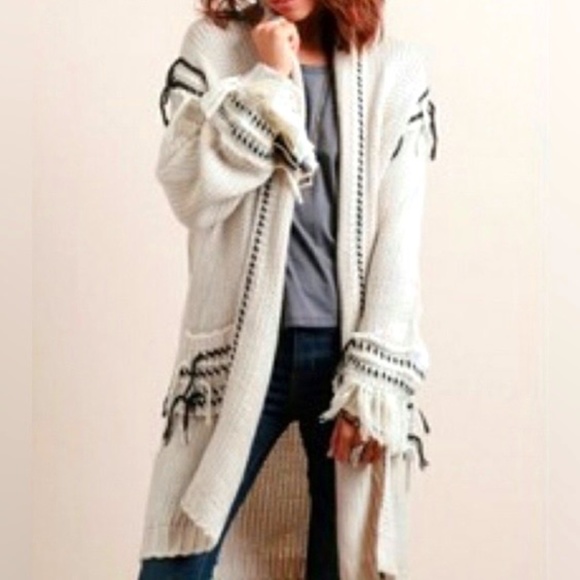 For Love And Lemons Sweaters - For Love and Lemons oversized size S Denver long cardigan